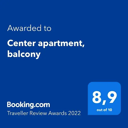 Center Apartment, Balcony Twarda