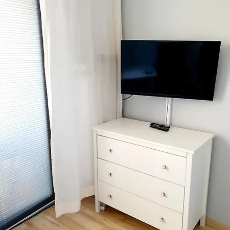 アパート Center Apartment, Balcony Twarda ワルシャワ